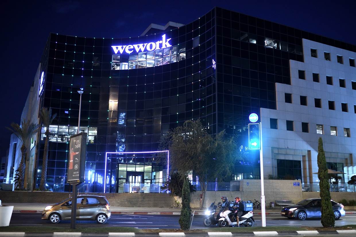 משרדי WeWork בהרצליה פיתוח (צילום: גילי יערי, פלאש 90)